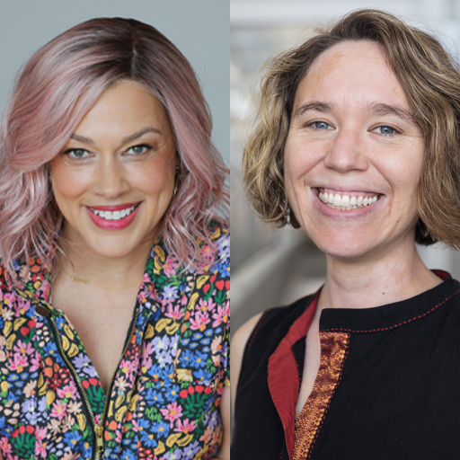 Portraits of Tina Sacks and Maria-Elena Young